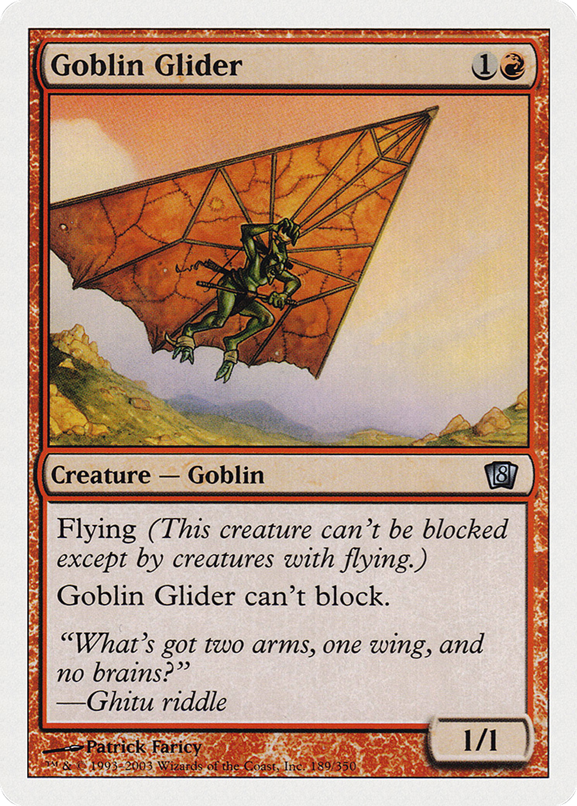 Planeur gobelin — Eighth Edition — Magic: The Gathering