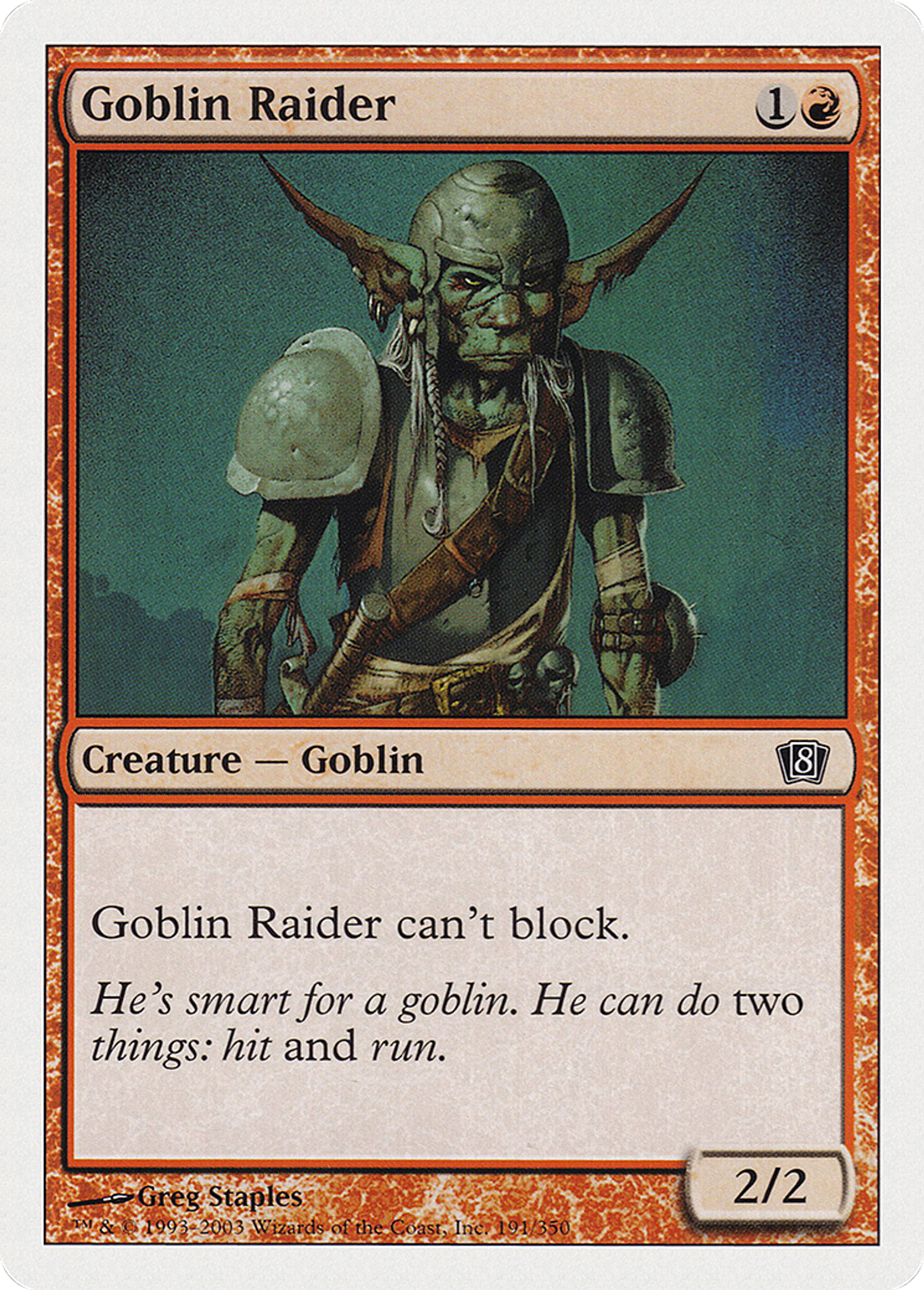 Pillard gobelin — Eighth Edition — Magic: The Gathering