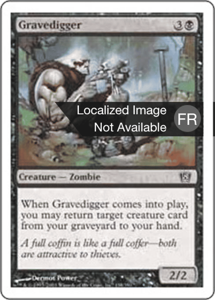 Fossoyeur — Eighth Edition — Magic: The Gathering