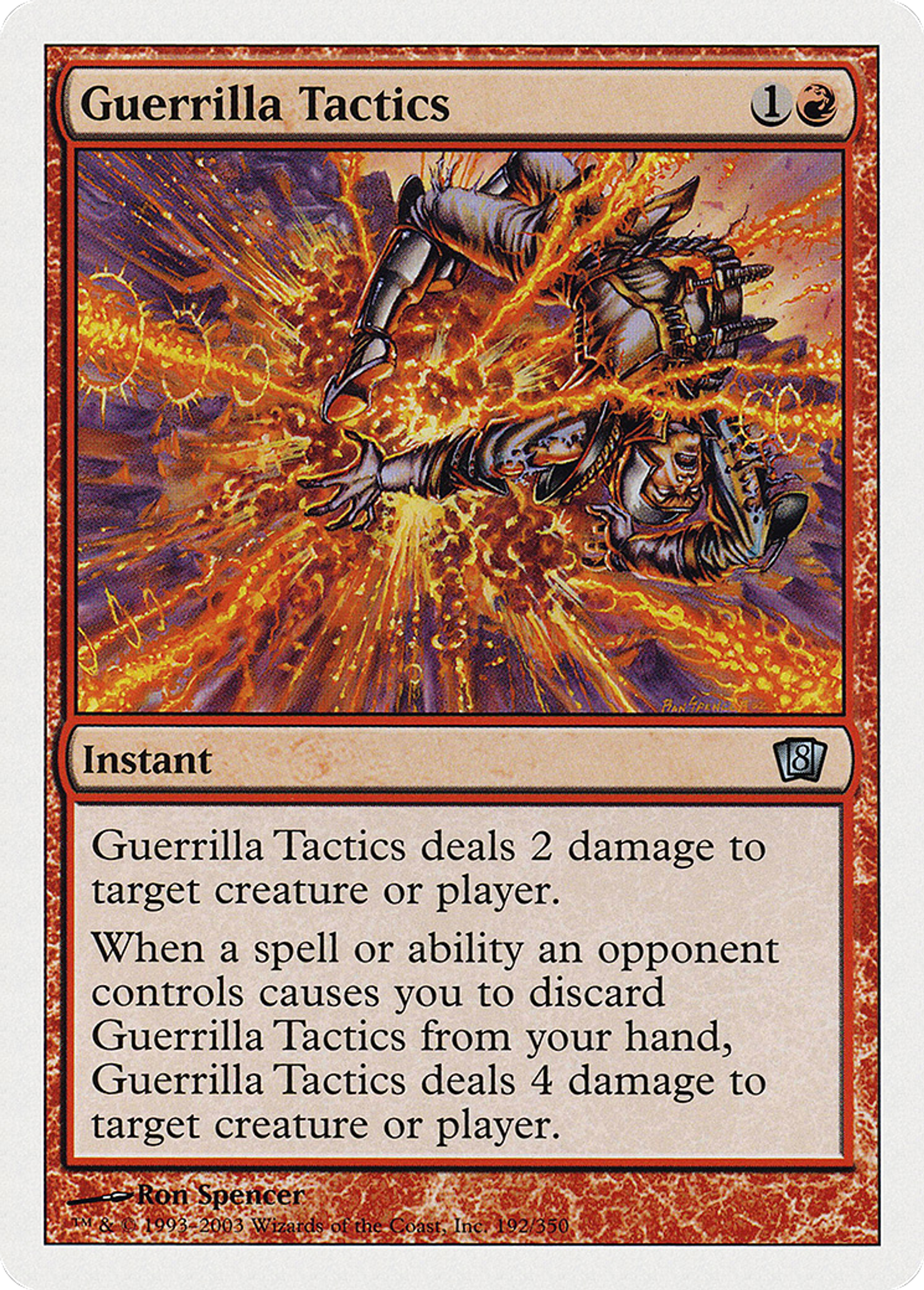 Tactiques de guérilla — Eighth Edition — Magic: The Gathering
