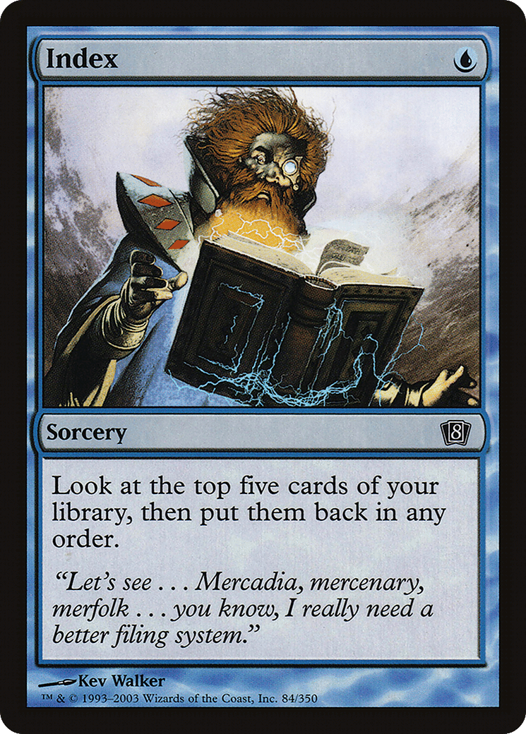 Index — Eighth Edition — Magic: The Gathering
