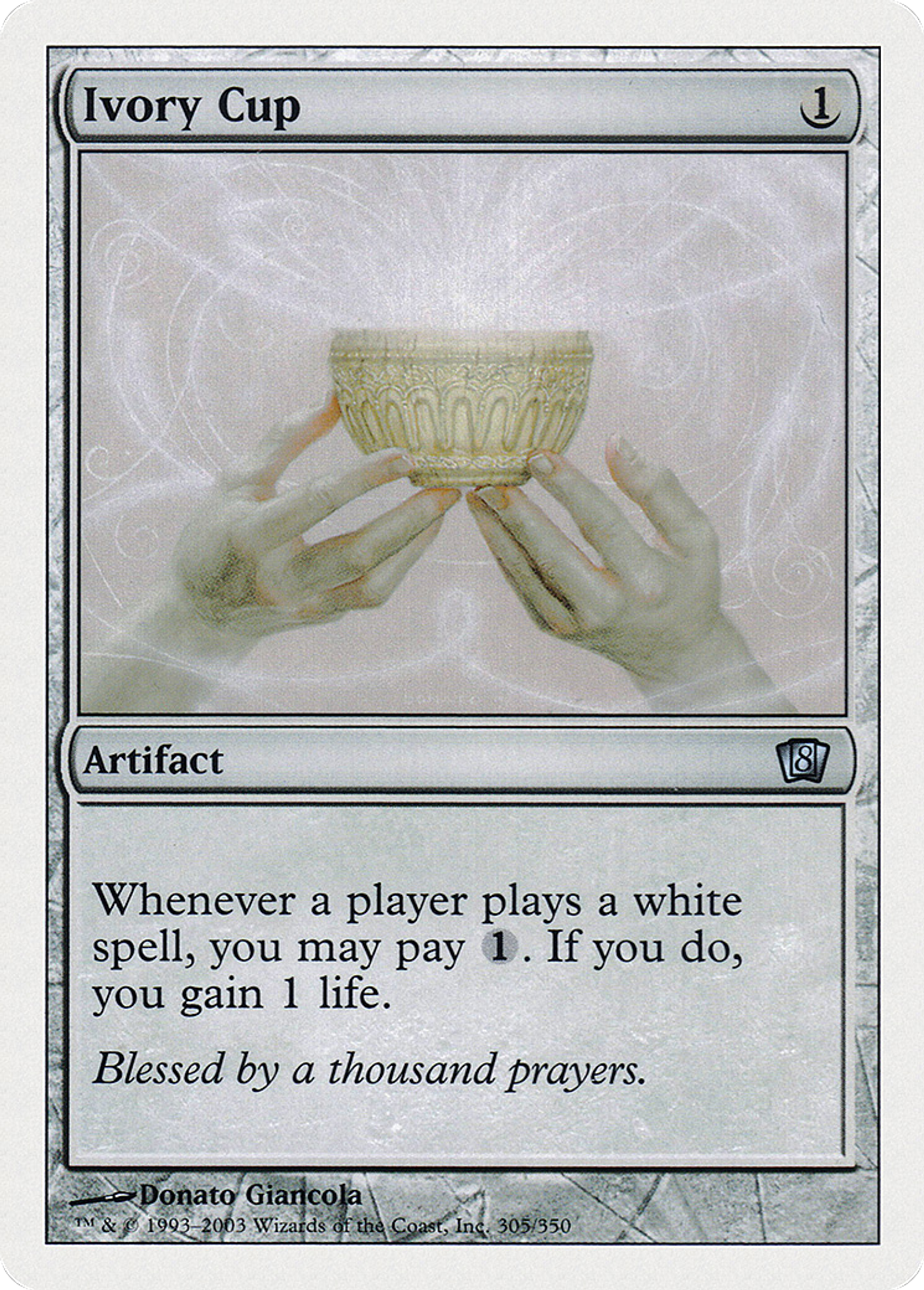 Coupe d'ivoire — Eighth Edition — Magic: The Gathering