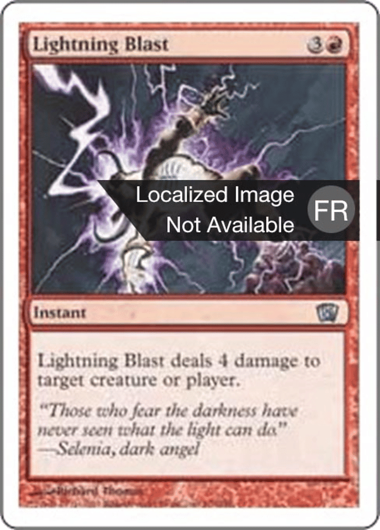 Salve d'éclair — Eighth Edition — Magic: The Gathering