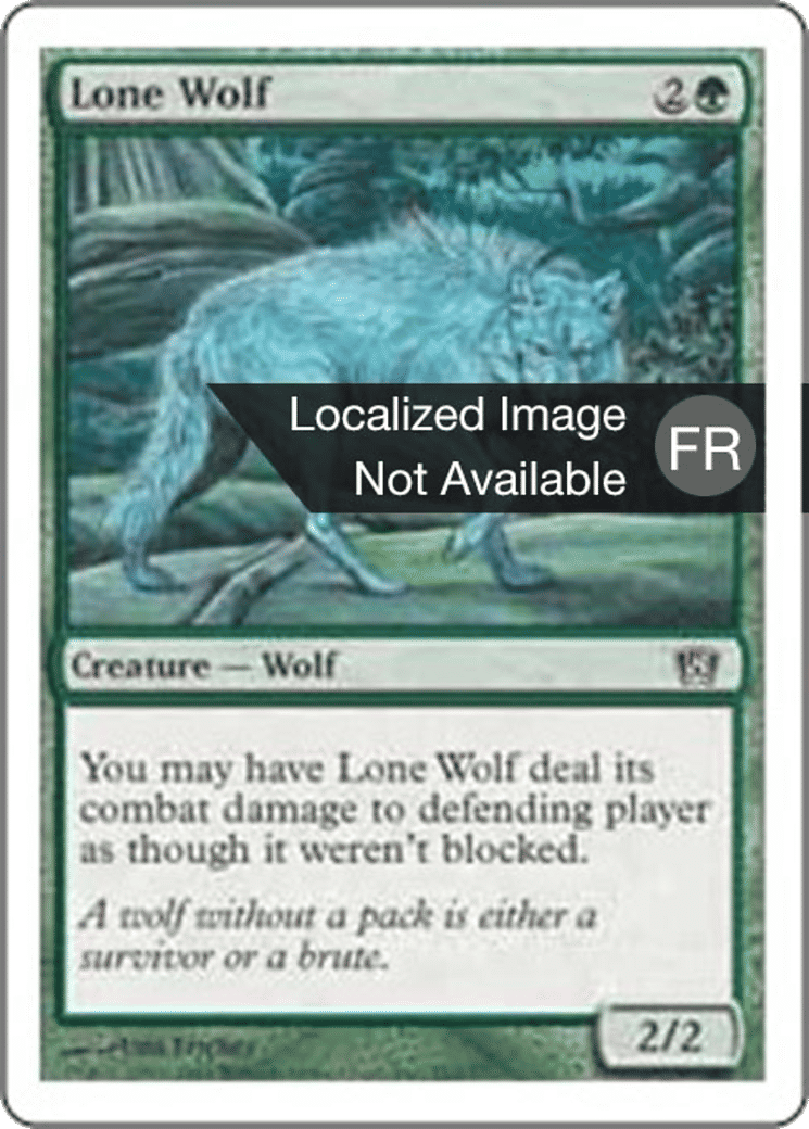 Loup solitaire — Eighth Edition — Magic: The Gathering