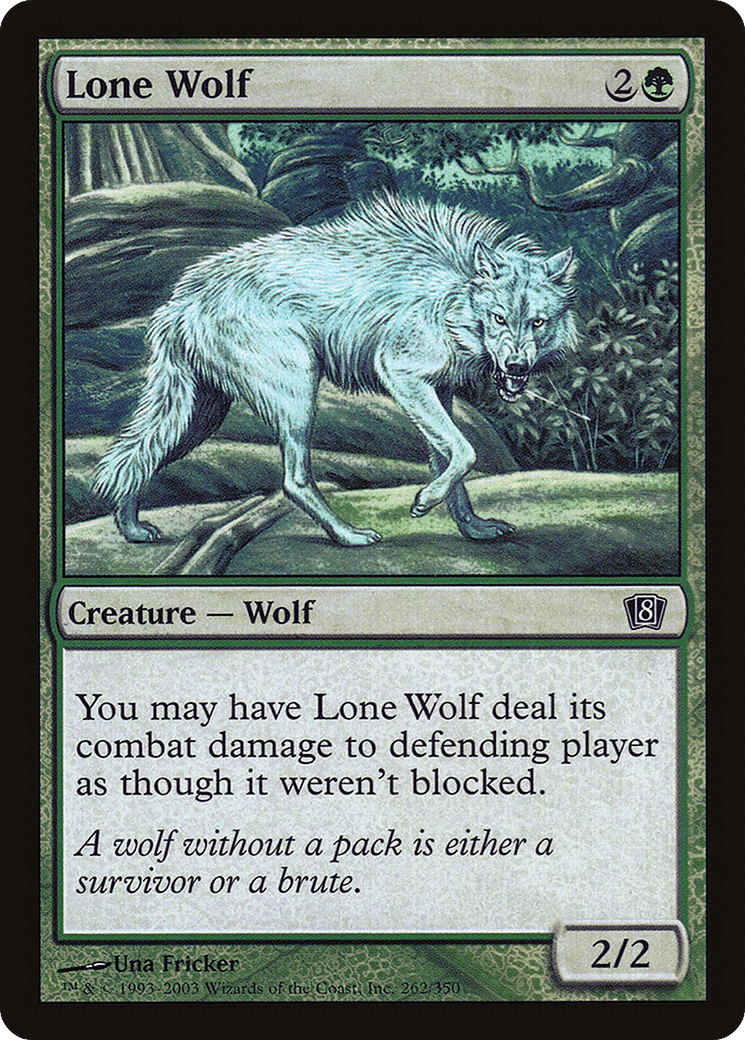 Lone Wolf — Eighth Edition — Magic: The Gathering