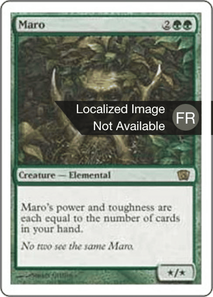 Maro — Eighth Edition — Magic: The Gathering