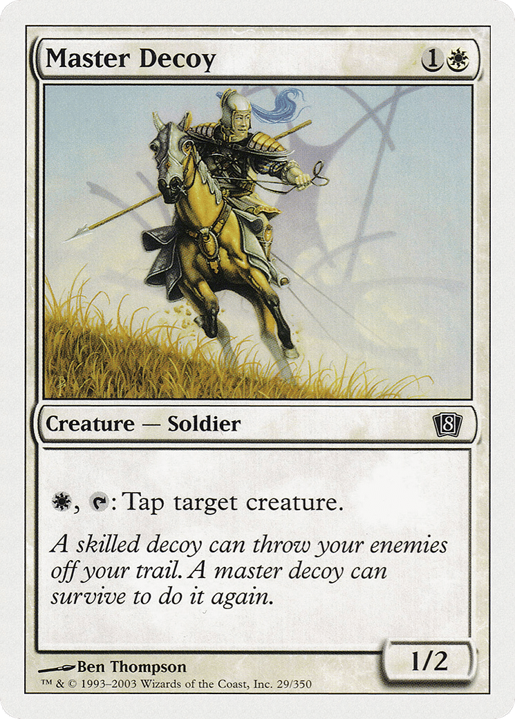 Master Decoy — Eighth Edition — Magic: The Gathering