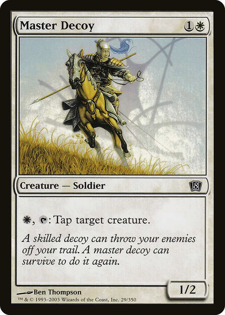 Master Decoy — Eighth Edition — Magic: The Gathering