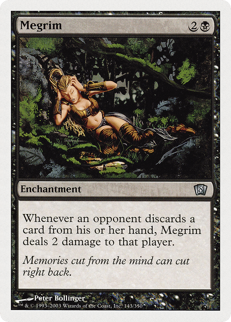 Megrim — Eighth Edition — Magic: The Gathering