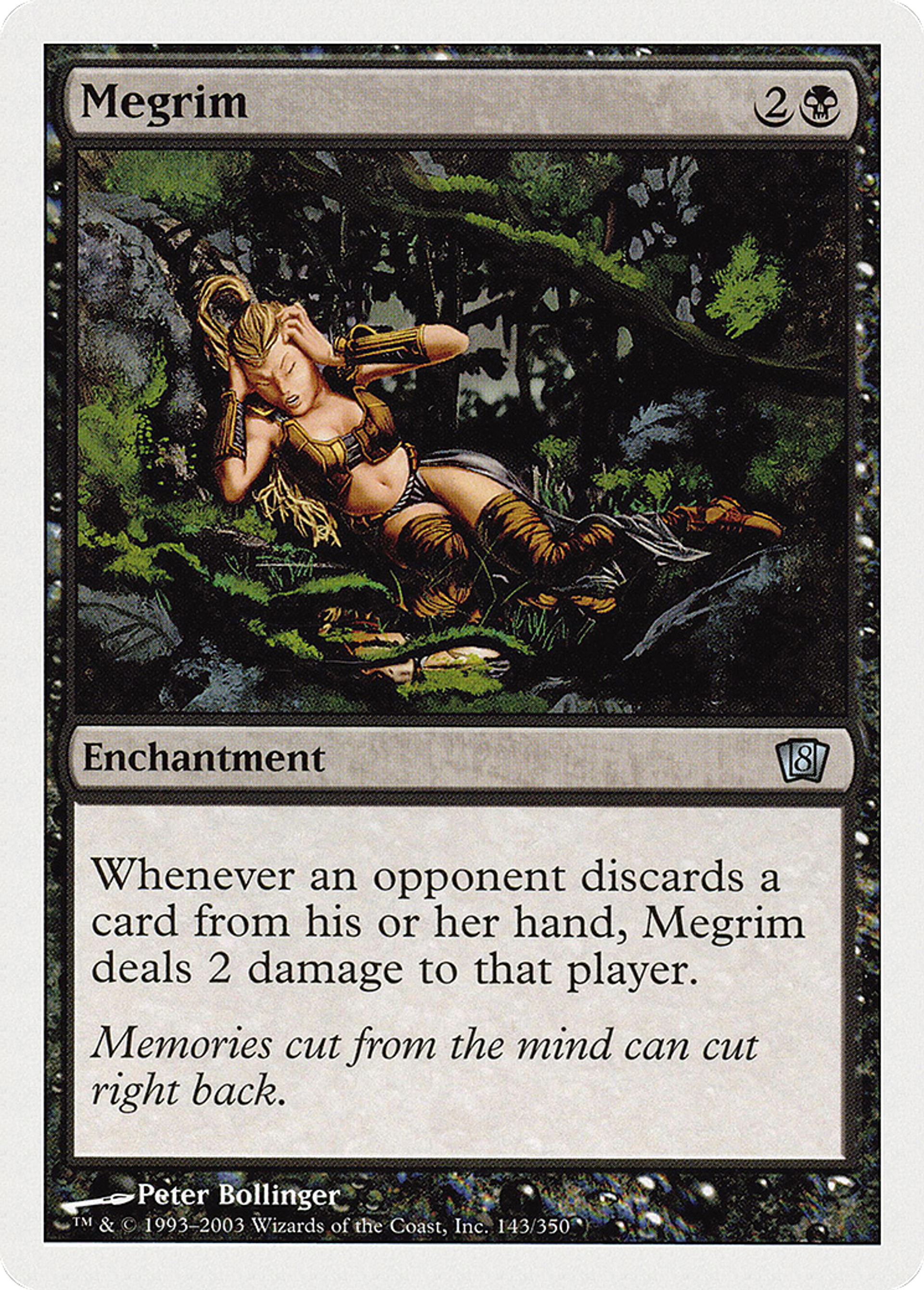 Megrim — Eighth Edition — Magic: The Gathering