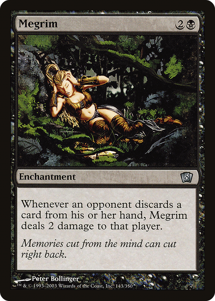 Megrim — Eighth Edition — Magic: The Gathering
