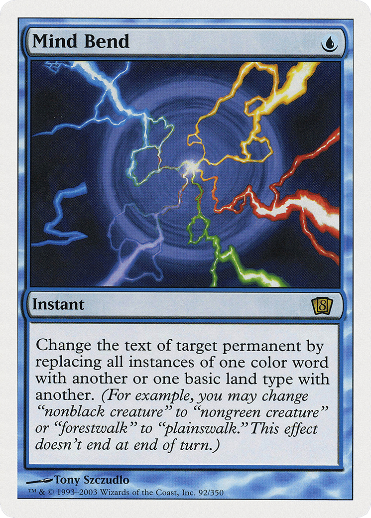 Mind Bend — Eighth Edition — Magic: The Gathering