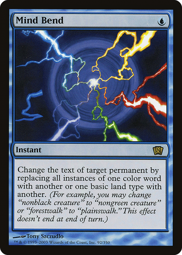 Mind Bend — Eighth Edition — Magic: The Gathering