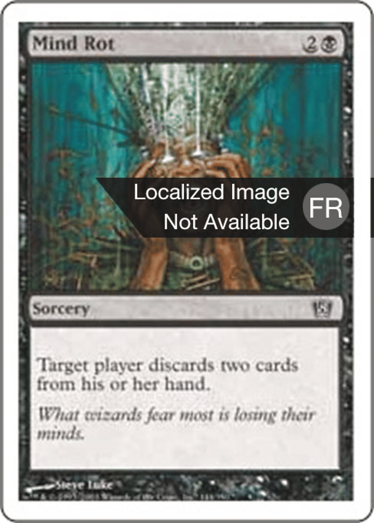 Pourrissement cérébral — Eighth Edition — Magic: The Gathering