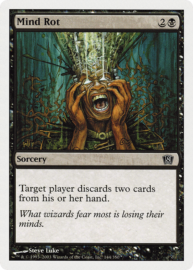 Mind Rot — Eighth Edition — Magic: The Gathering