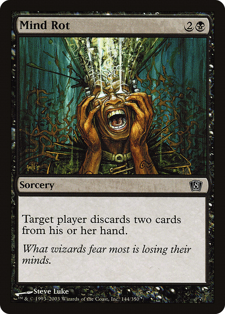 Mind Rot — Eighth Edition — Magic: The Gathering