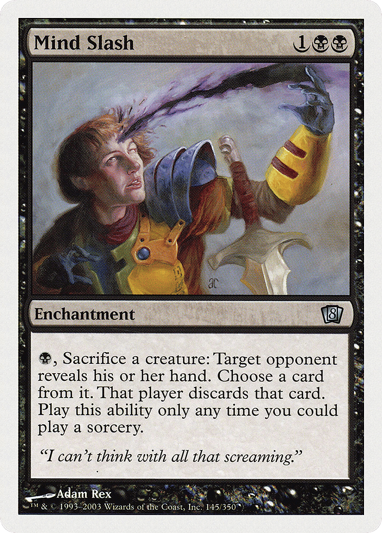 Mind Slash — Eighth Edition — Magic: The Gathering