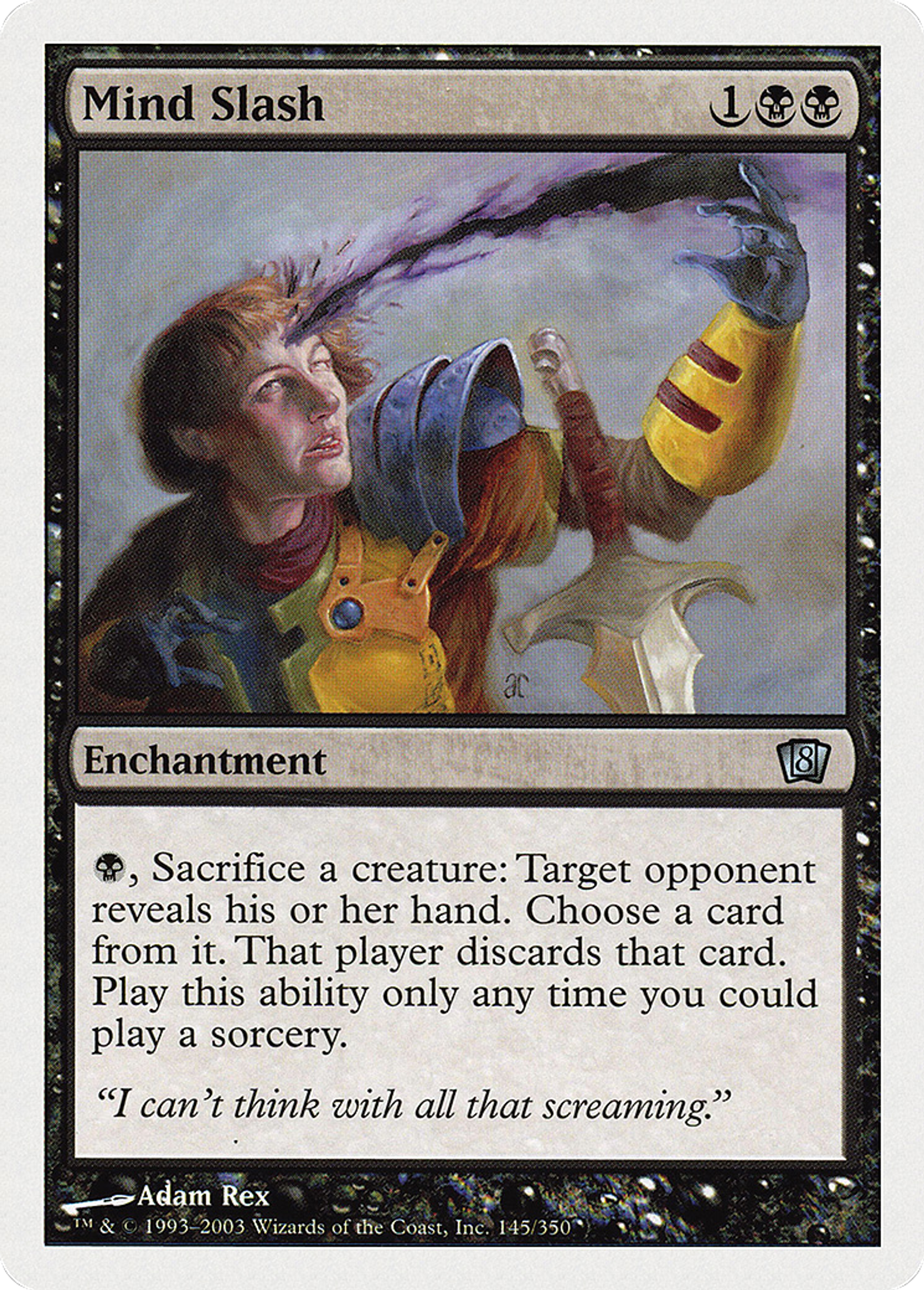 Mind Slash — Eighth Edition — Magic: The Gathering