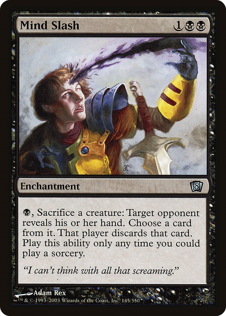 Mind Slash — Eighth Edition — Magic: The Gathering