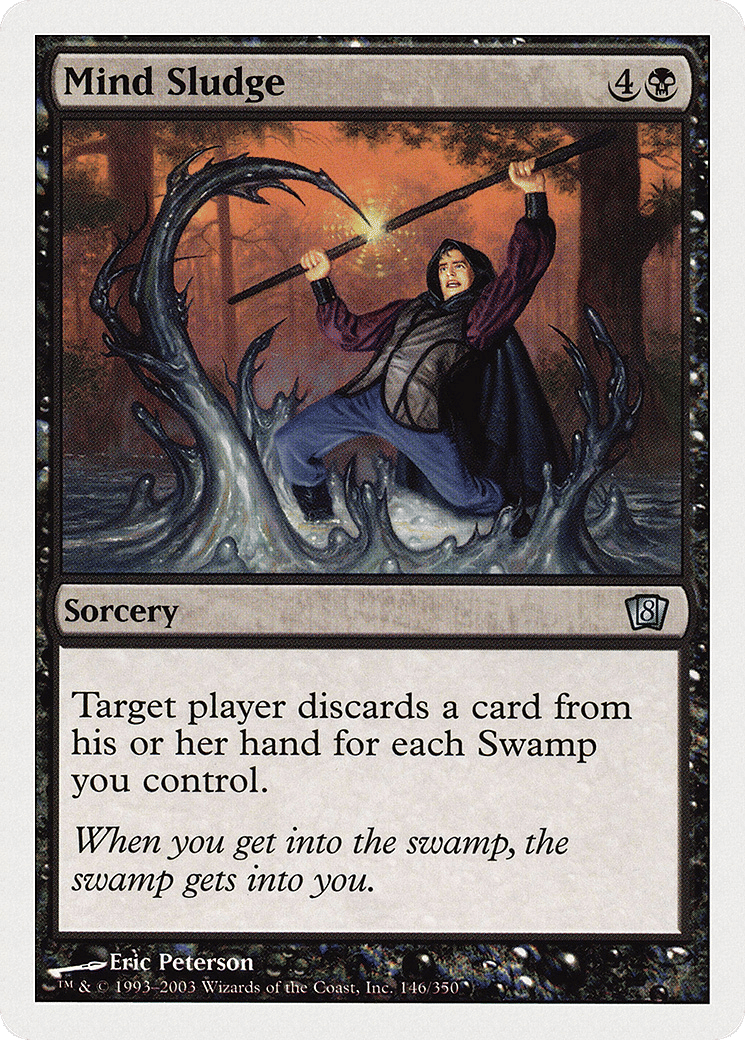 Mind Sludge — Eighth Edition — Magic: The Gathering