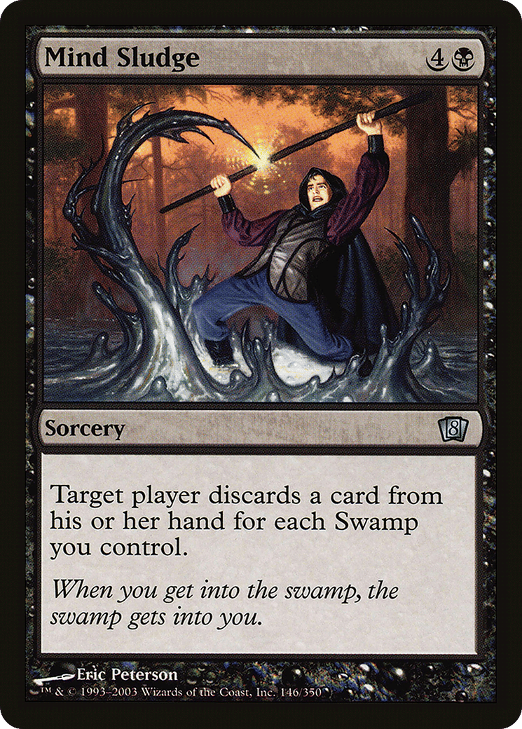Mind Sludge — Eighth Edition — Magic: The Gathering