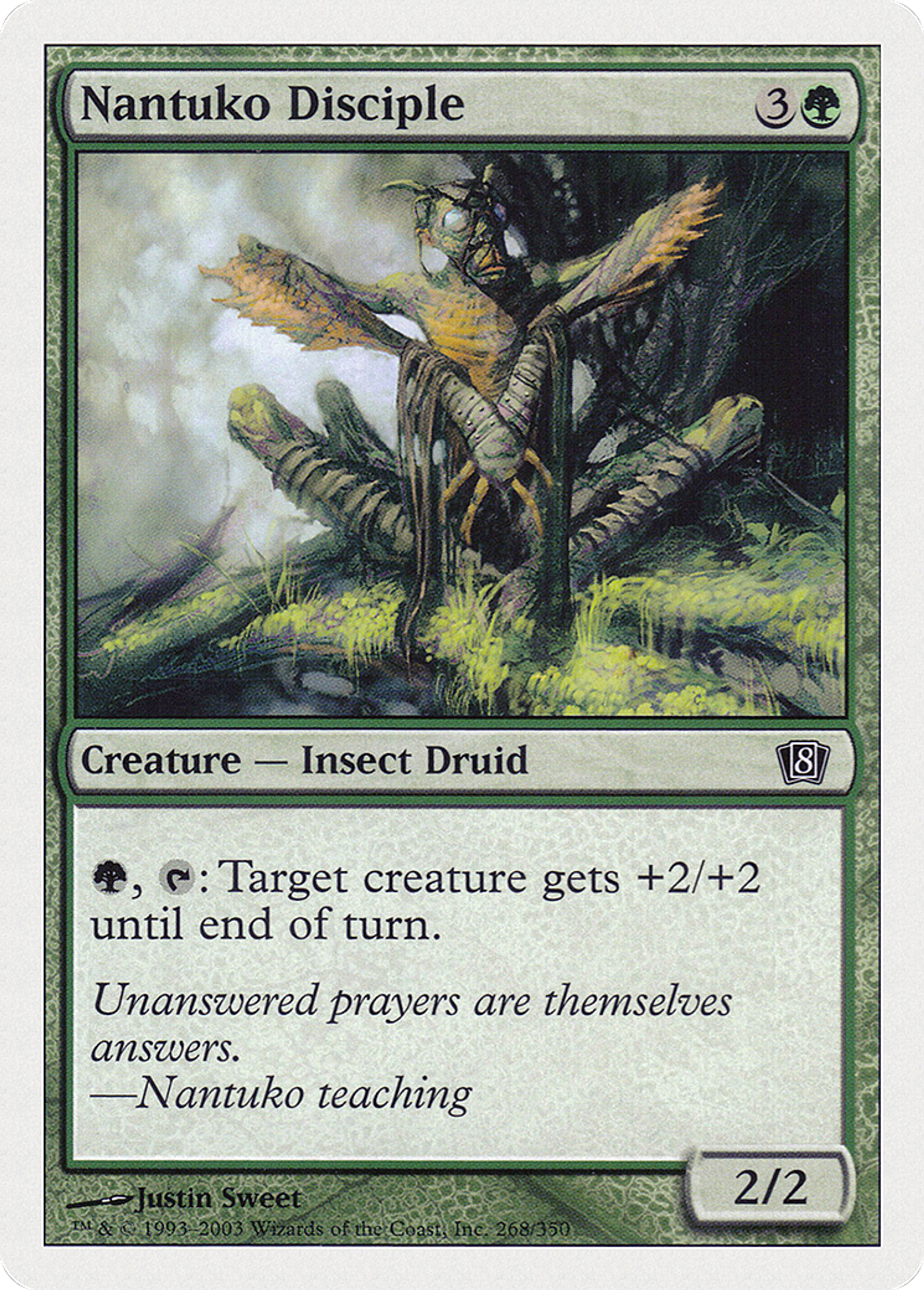 Disciple nantuko — Eighth Edition — Magic: The Gathering