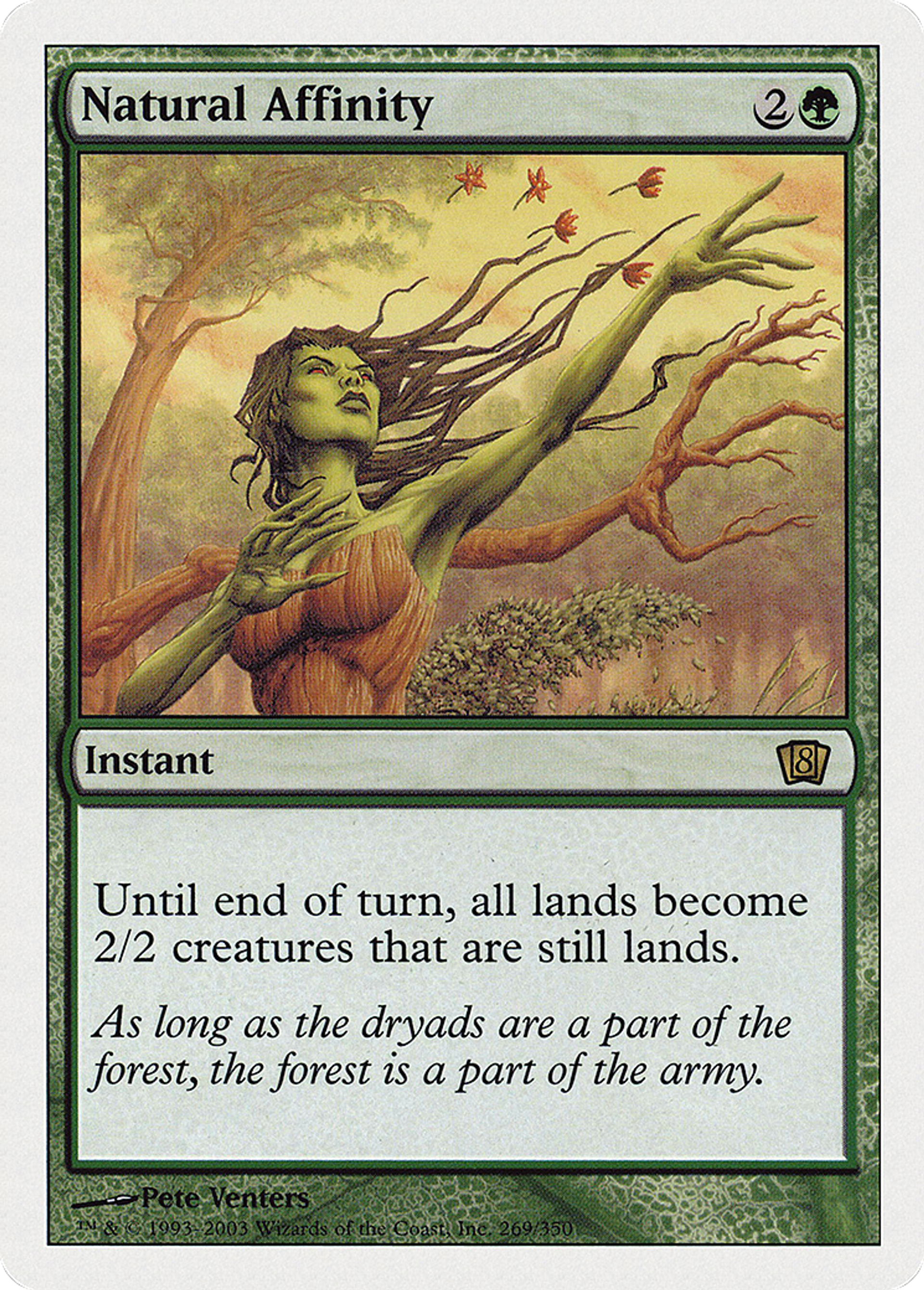 Affinité naturelle — Eighth Edition — Magic: The Gathering