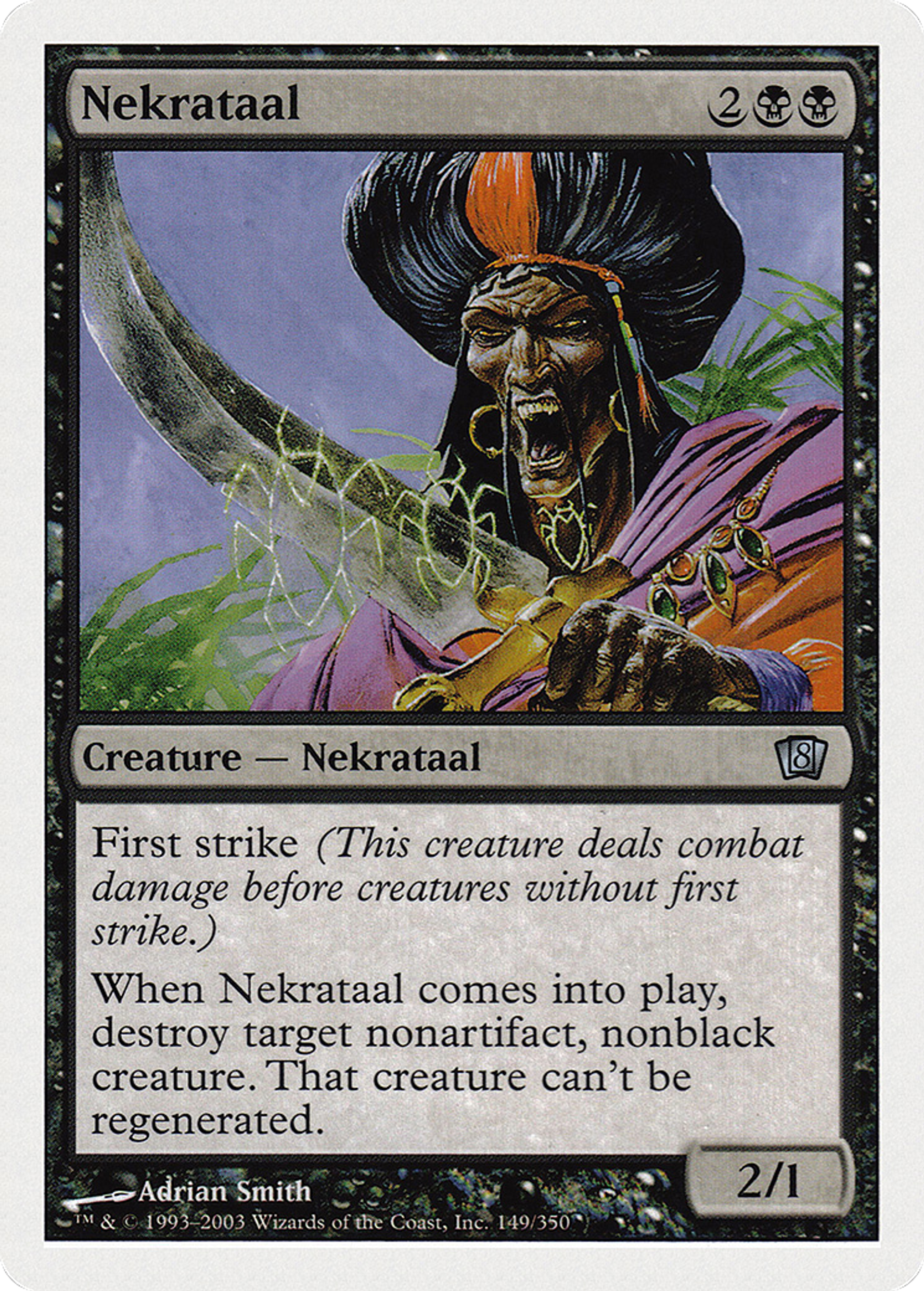 Nekrataal — Eighth Edition — Magic: The Gathering