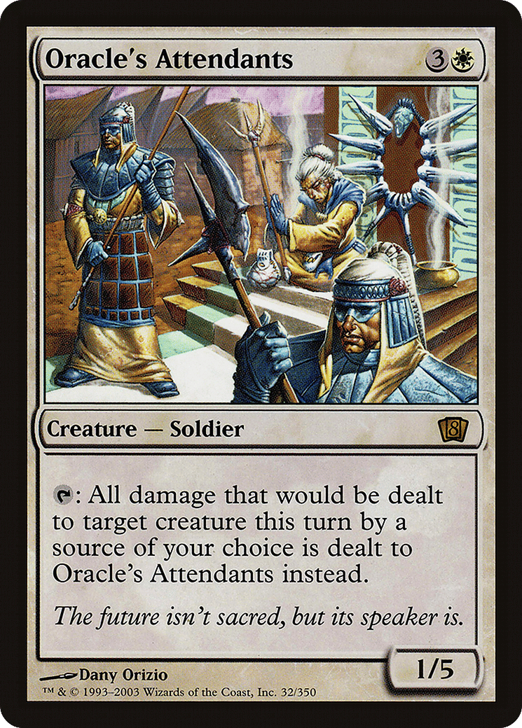 Oracle's Attendants — Eighth Edition — Magic: The Gathering