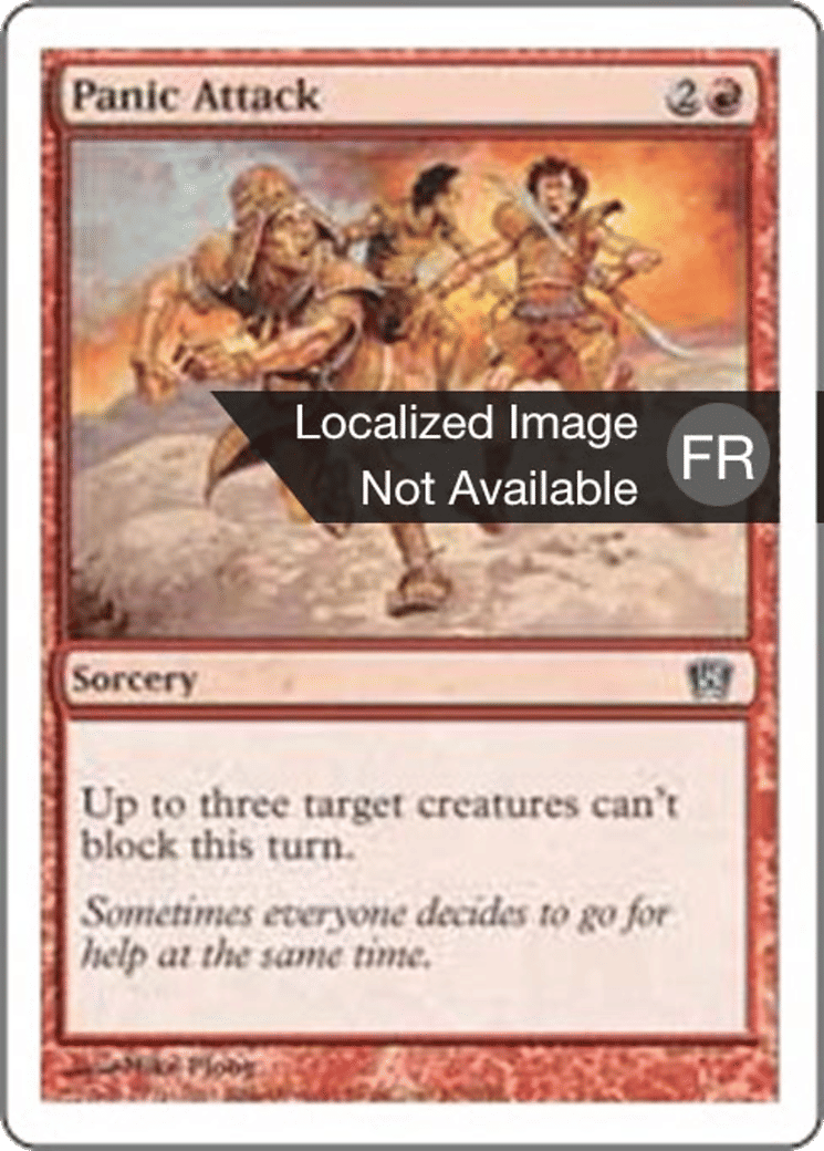 Attaque paniquante — Eighth Edition — Magic: The Gathering