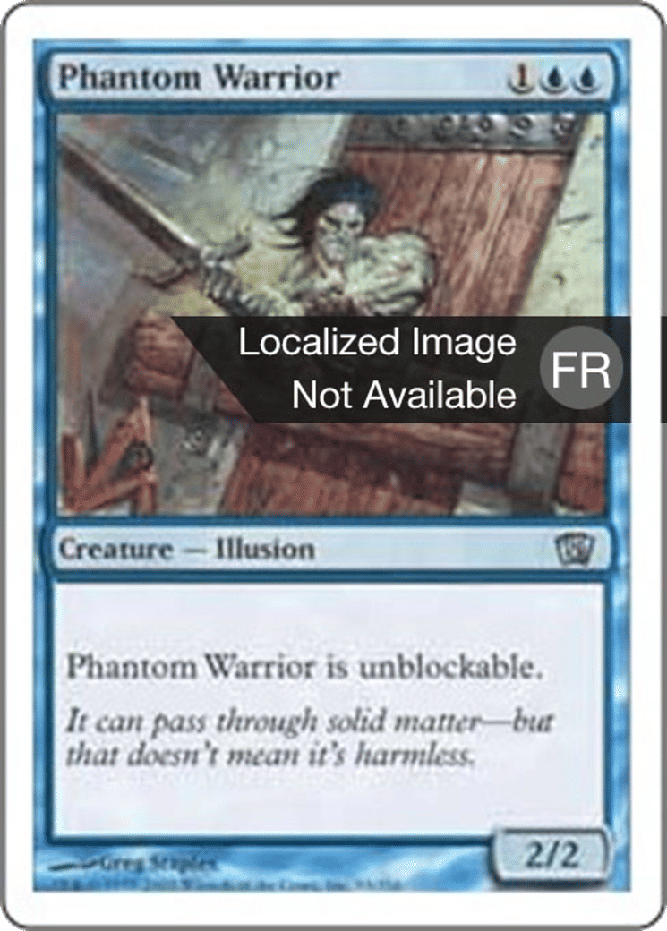 Guerrier fantomatique — Eighth Edition — Magic: The Gathering