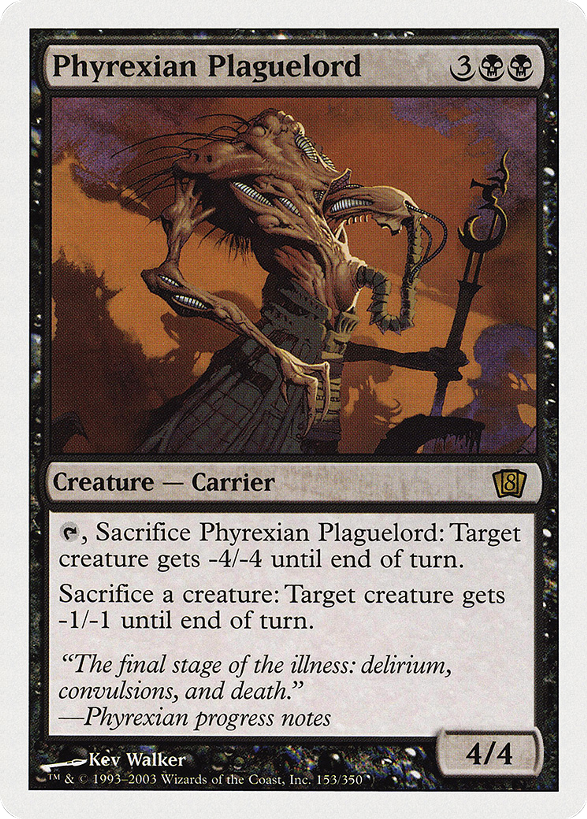 Phyrexian Plaguelord — Eighth Edition — Magic: The Gathering