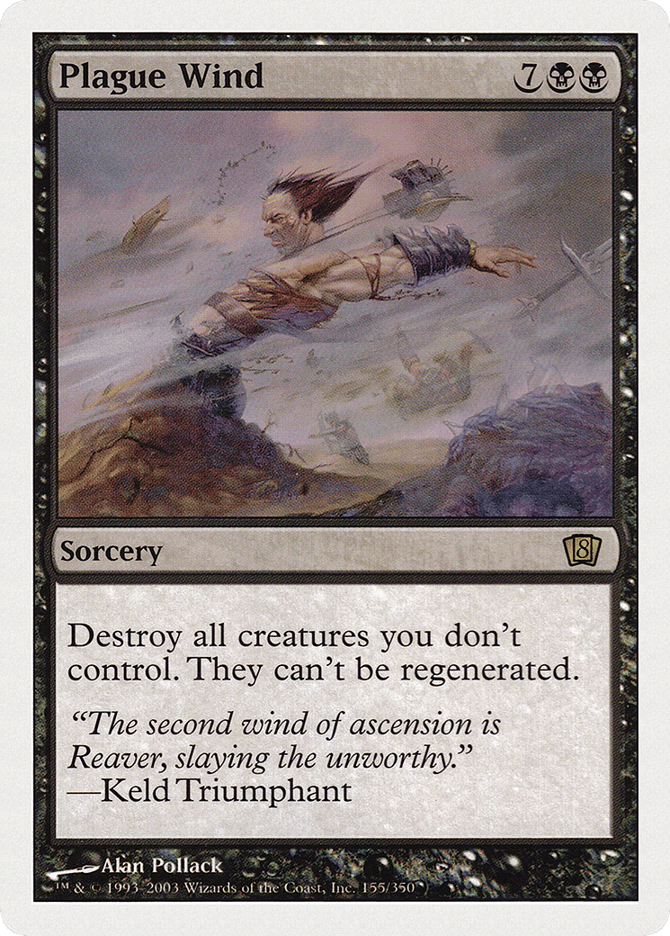 Plague Wind — Eighth Edition — Magic: The Gathering