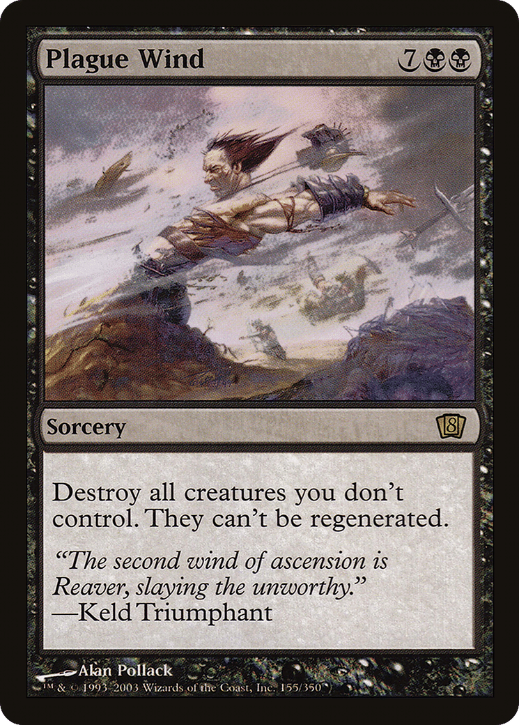 Plague Wind — Eighth Edition — Magic: The Gathering
