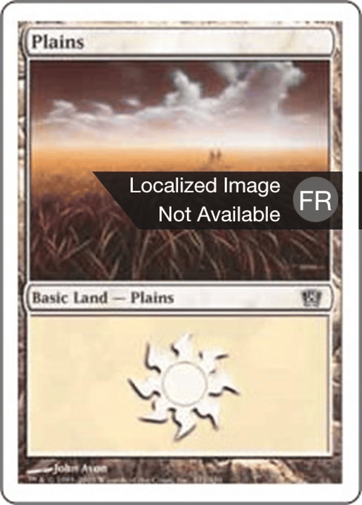 Plaine — Eighth Edition — Magic: The Gathering