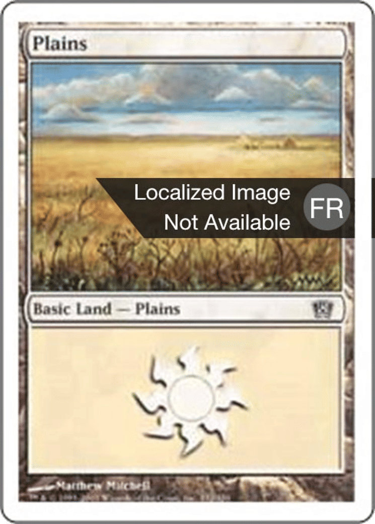 Plaine — Eighth Edition — Magic: The Gathering