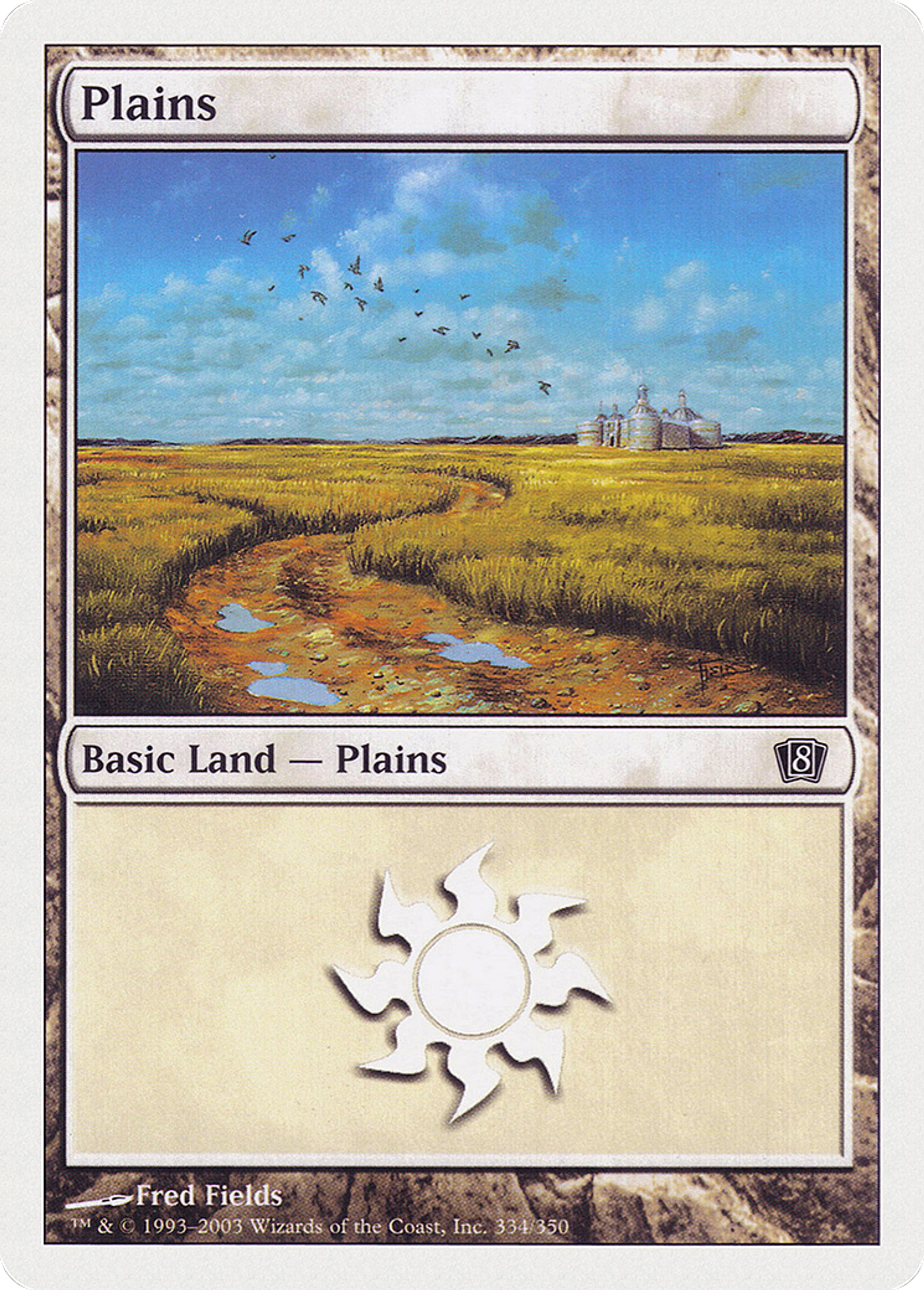 Plaine — Eighth Edition — Magic: The Gathering