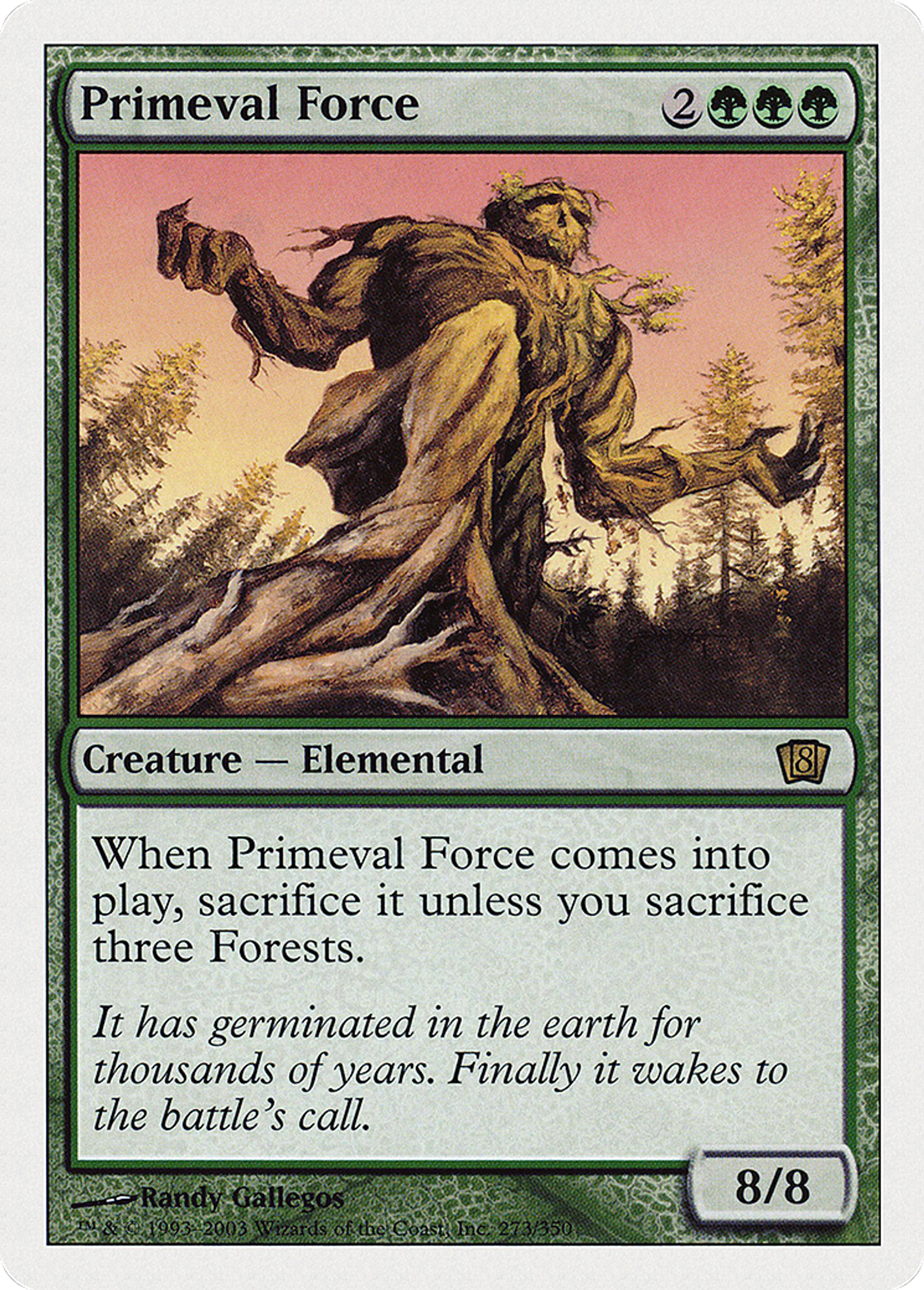Force primitive — Eighth Edition — Magic: The Gathering
