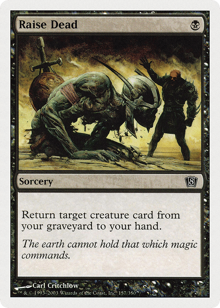 Raise Dead — Eighth Edition — Magic: The Gathering