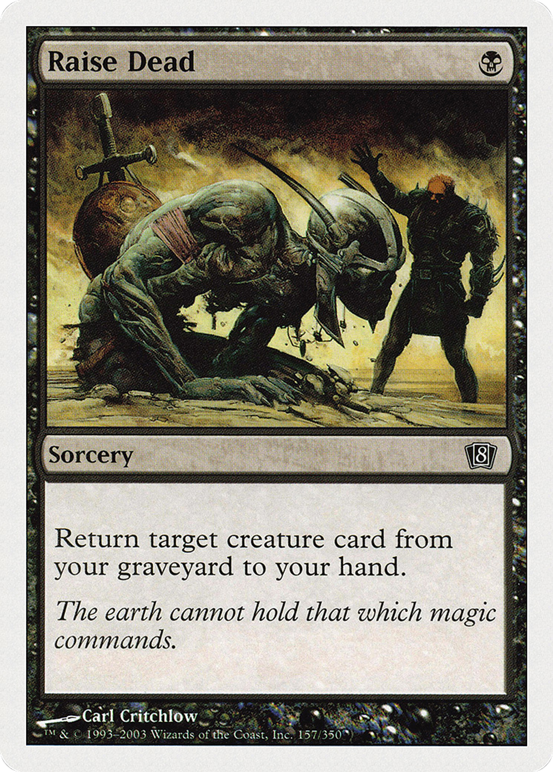 Raise Dead — Eighth Edition — Magic: The Gathering