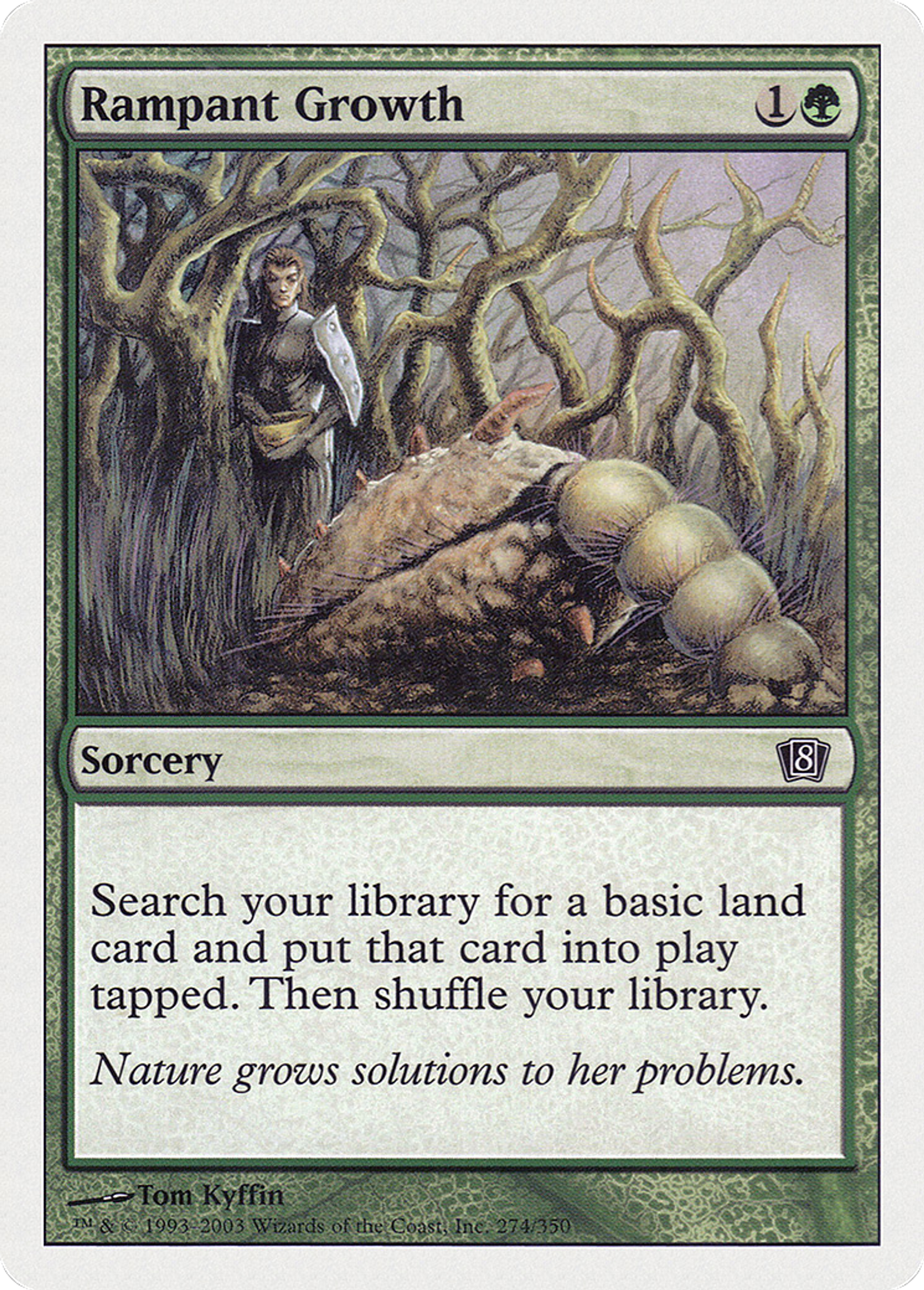 Croissance luxuriante — Eighth Edition — Magic: The Gathering