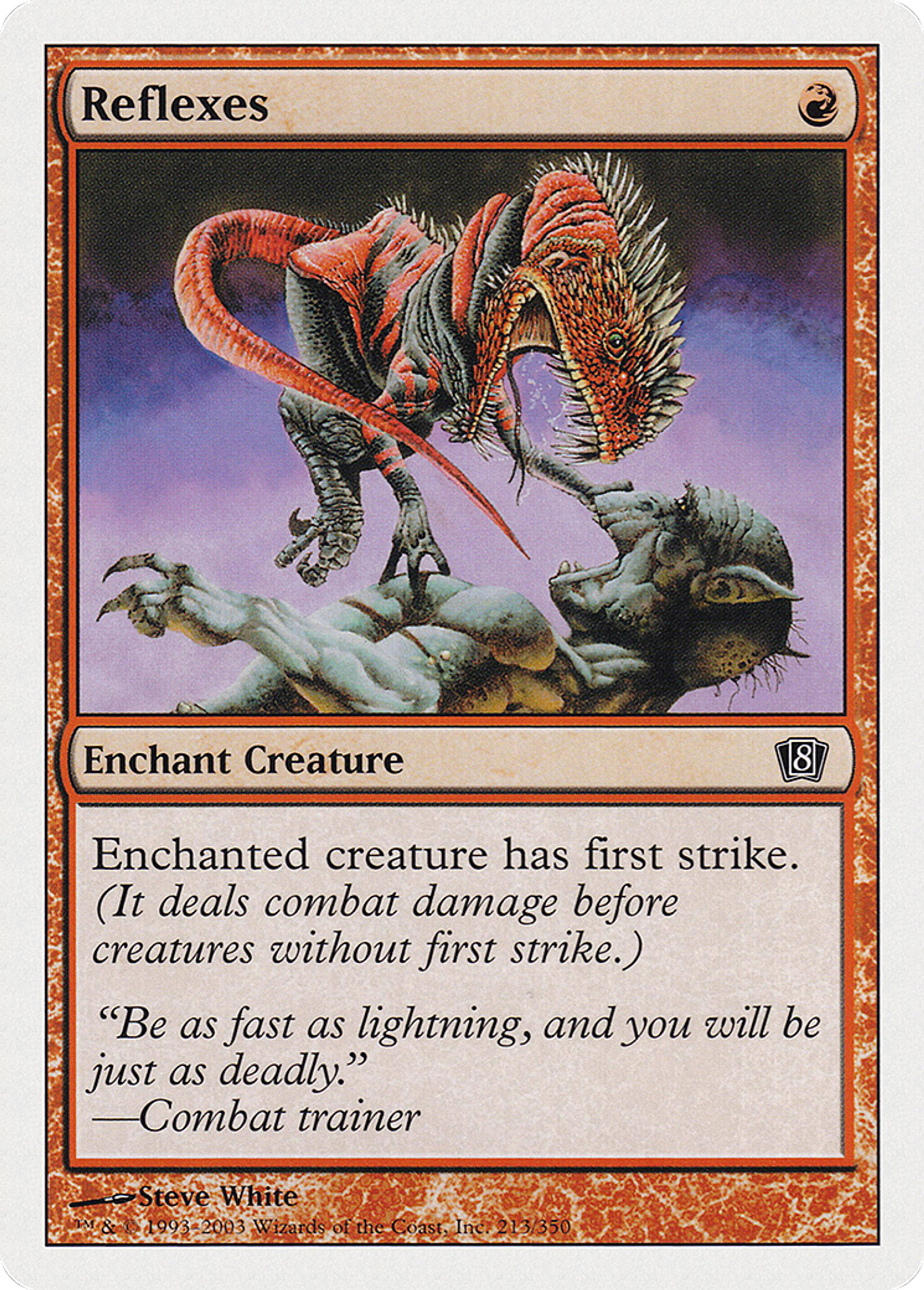 Reflexes — Eighth Edition — Magic: The Gathering