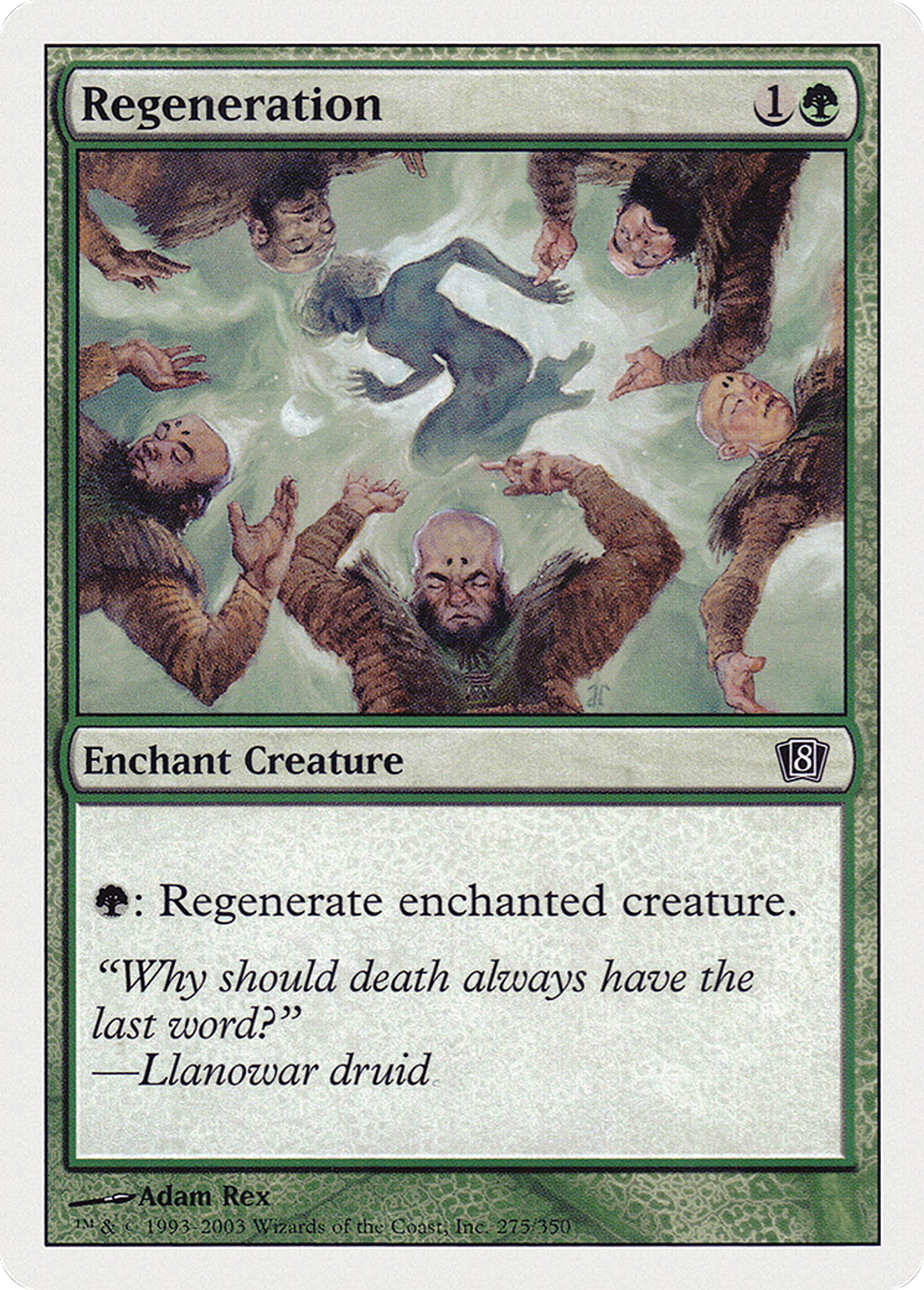 Régénération — Eighth Edition — Magic: The Gathering