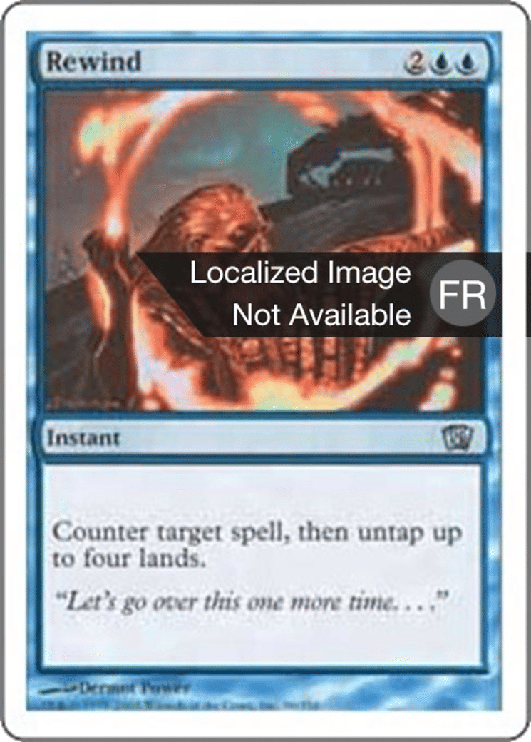 Rembobinage — Eighth Edition — Magic: The Gathering