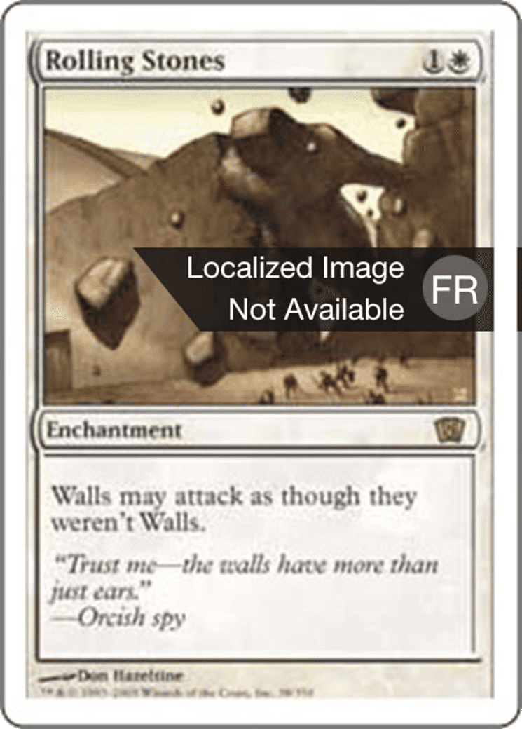 Pierres agressives — Eighth Edition — Magic: The Gathering