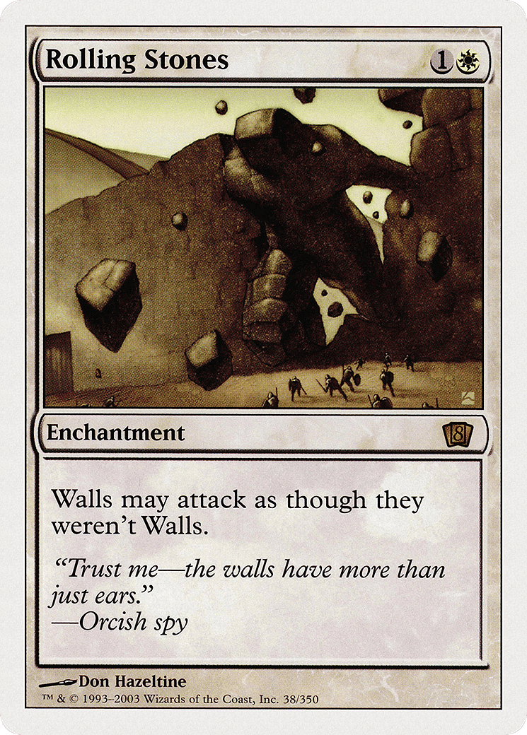 Rolling Stones — Eighth Edition — Magic: The Gathering