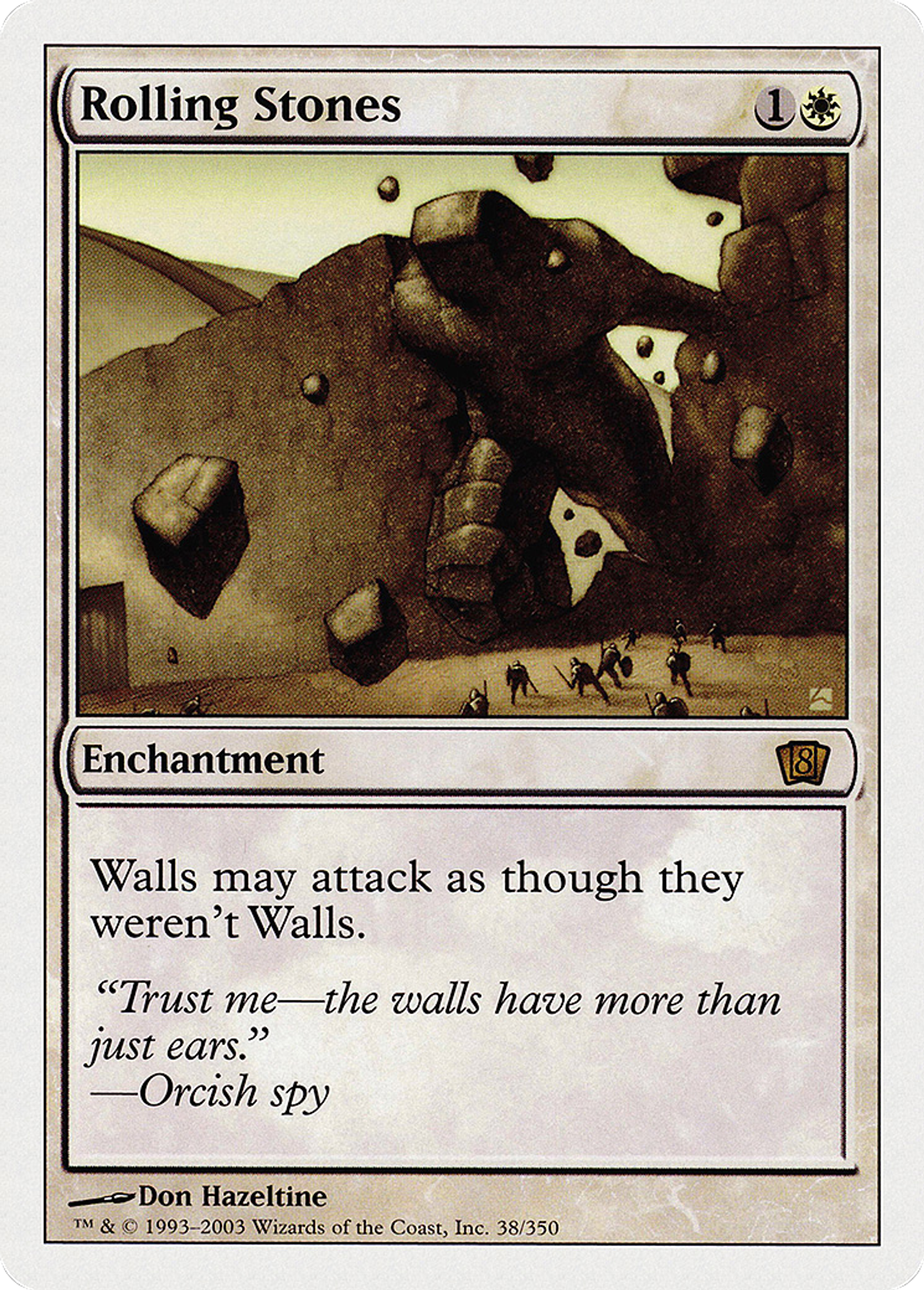 Rolling Stones — Eighth Edition — Magic: The Gathering