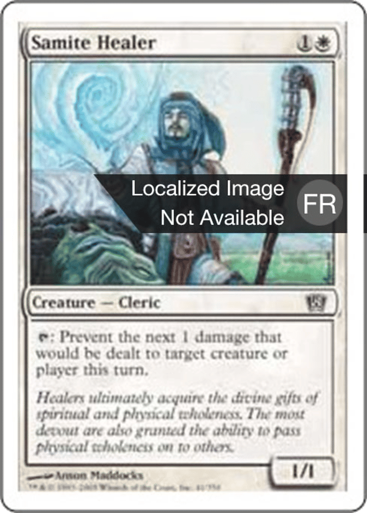 Guérisseur sanctif — Eighth Edition — Magic: The Gathering