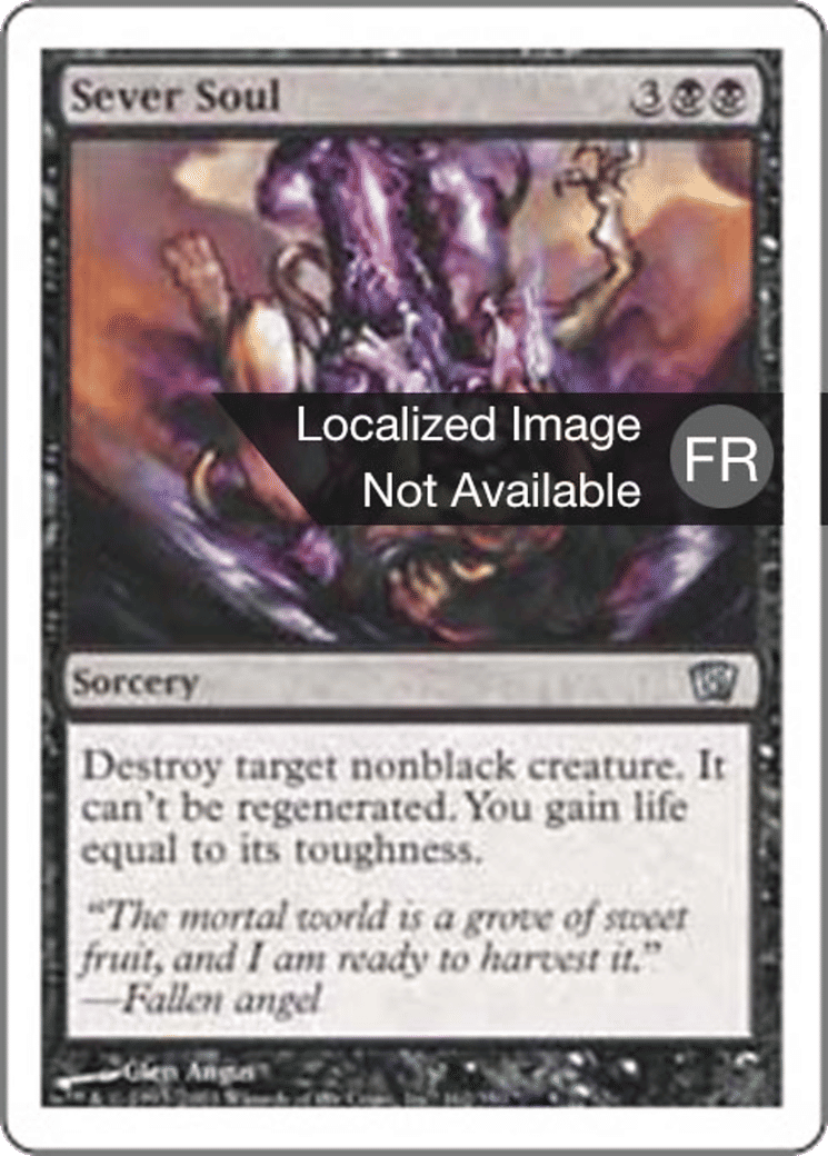 Disjonction de l'âme — Eighth Edition — Magic: The Gathering