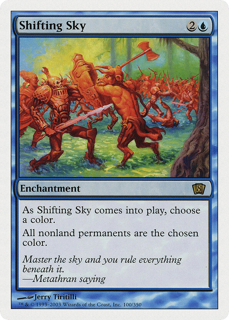 Shifting Sky — Eighth Edition — Magic: The Gathering